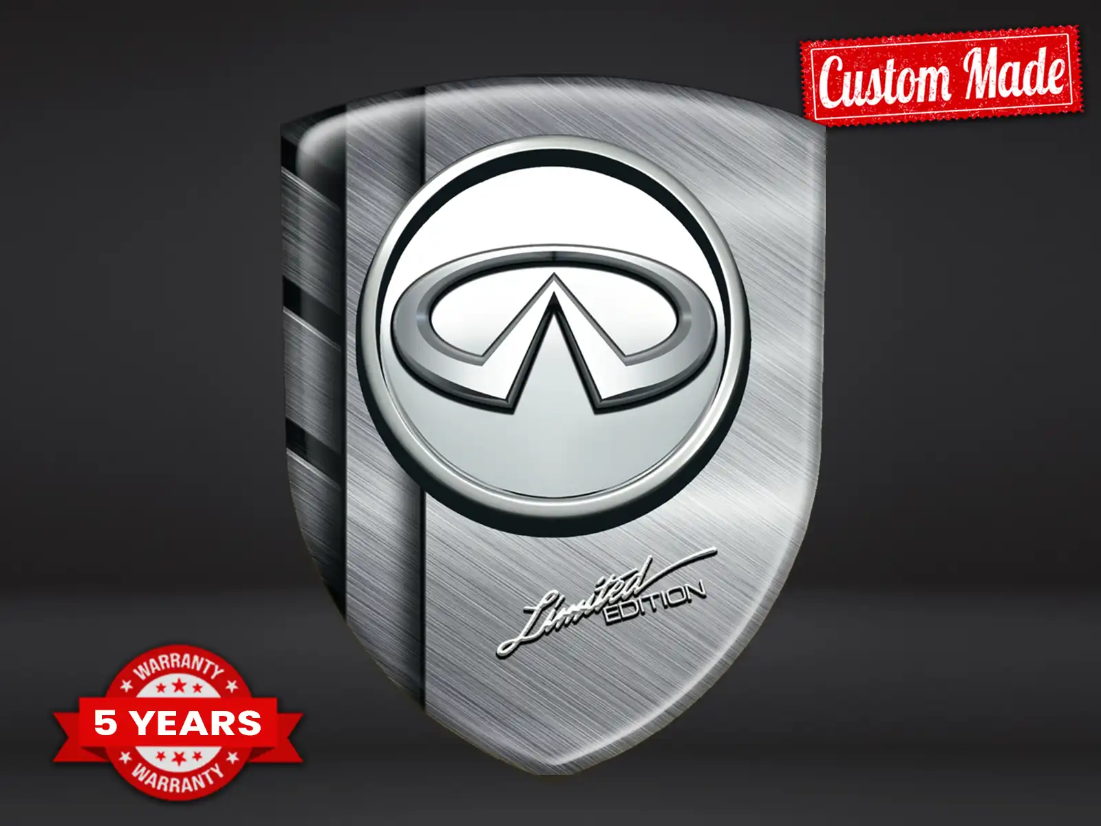 Infiniti Wasserfest Sticker Label Modern Max Pro Langlebig